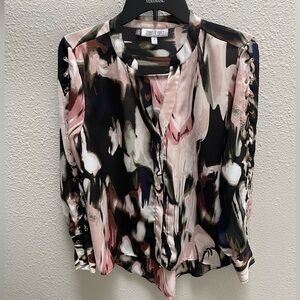 Jennifer Lopez Women's Blouse - Size M - Color: Multicolored - EUC
